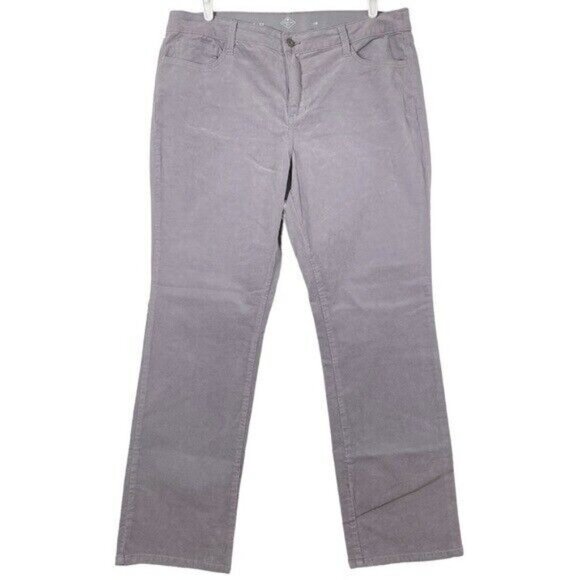 St. John's Bay Women's Straight Leg Pants - Gray - Picture 1 of 11